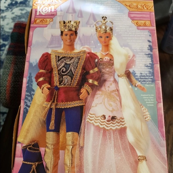 barbie rapunzel prince